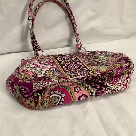 Vera Bradley Frame Bag in Very Berry Paisley - Picture 3 of 7